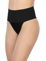 Seamless Çift Renk String Korse - Siyah - KLBN30801