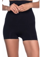 Yüksek Bel Masajlı Boxer Korse - Siyah - KLBN29912