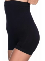 Yüksek Bel Masajlı Boxer Korse - Siyah - KLBN29912