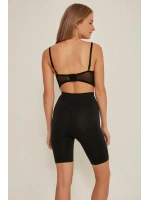 Soft Uzun Paçalı Boxer Korse - Siyah - KLBN29441