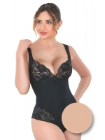 Ten Dantelli Agraflı Body Korse