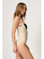 Ten Göğsü Açık Agraflı Body Korse