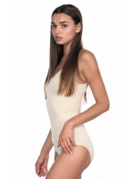 Soft Kalın Askıllı Çıtçıtlı Body - Ten - KLBN29288