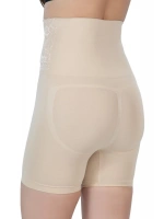 Önü Dantelli Yüksek Bel Boxer Korse - Ten - KLBN30563