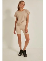 Soft Uzun Paçalı Boxer Korse - Ten - KLBN29443