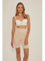 Soft Uzun Paçalı Boxer Korse - Ten - KLBN29443