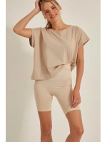 Soft Uzun Paçalı Boxer Korse - Ten - KLBN29443