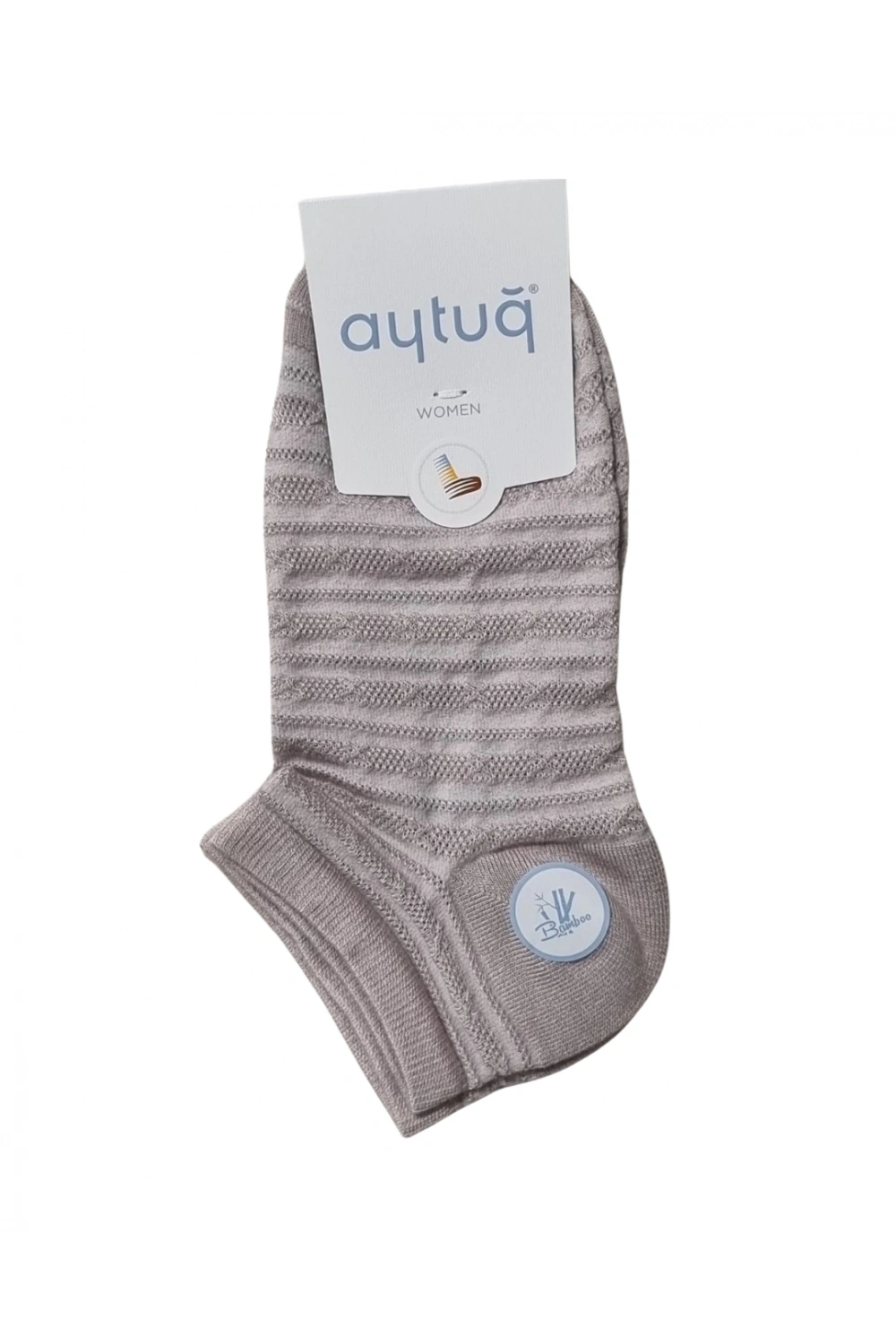 Aytuğ 34287 Kadın Bambu Patik Çorap