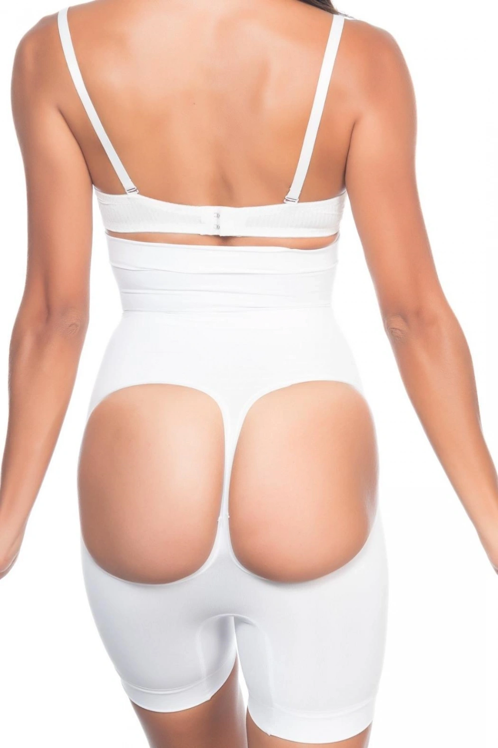 Popo Açık Boxer Korse - Beyaz - KLBN29898