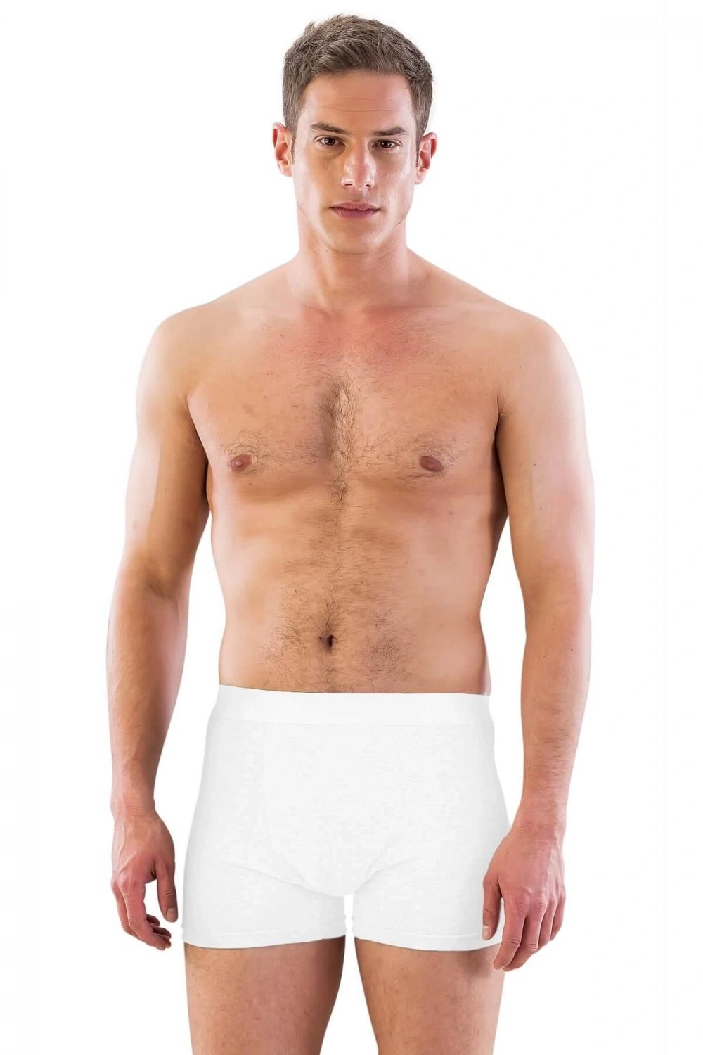 Erkek Boxer - Beyaz - KLBN29692