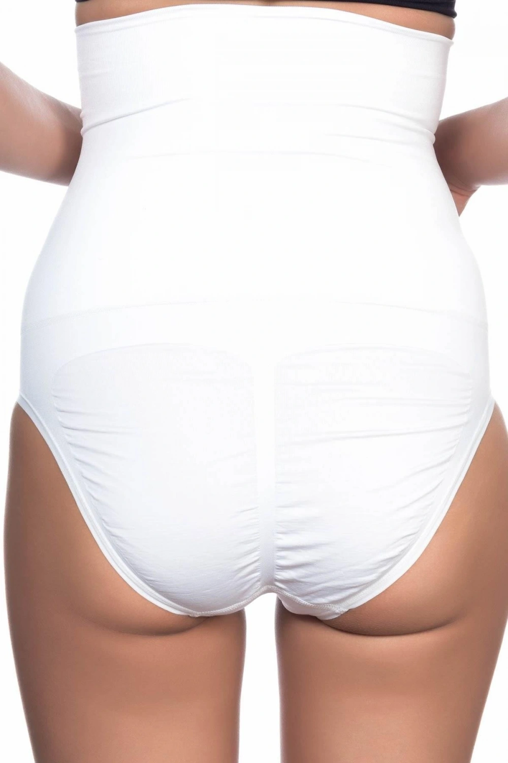Yüksek Bel Double Slip Korse - Beyaz - KLBN29305