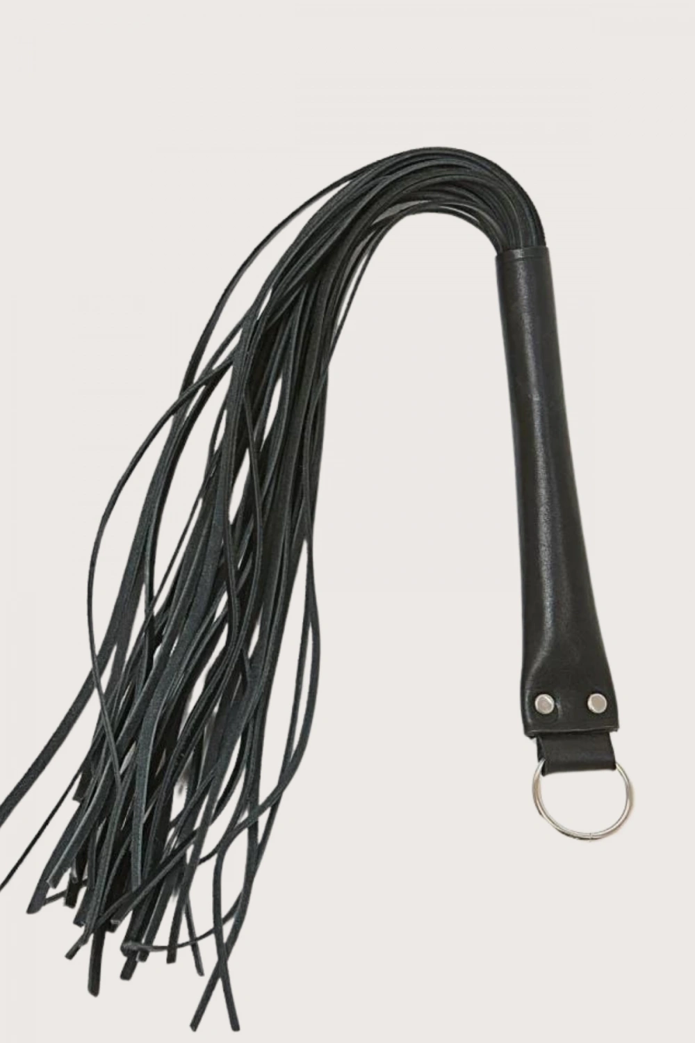 Deri Fantazi Harness Kırbaç - Siyah - KLBN20348