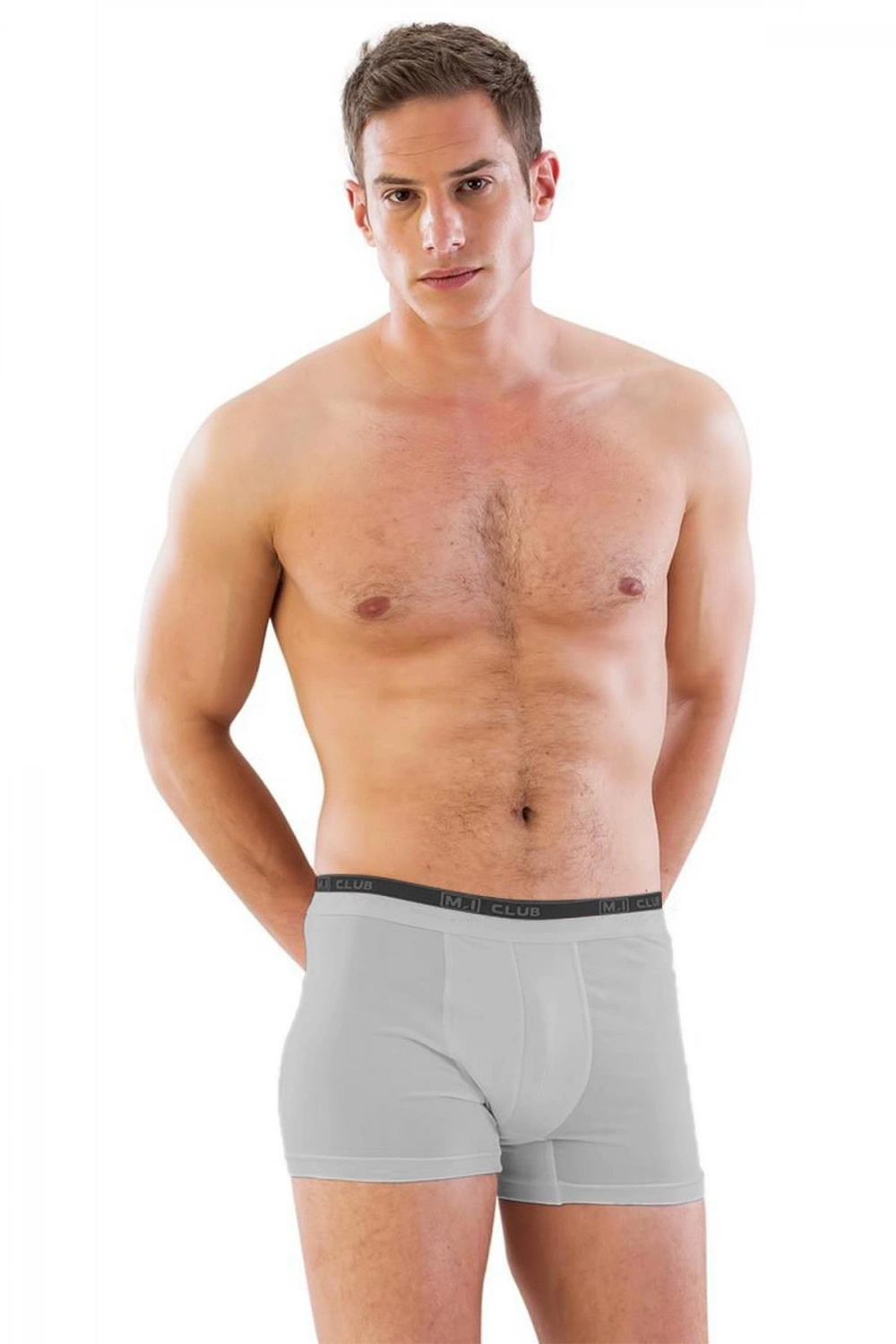 Erkek Boxer - Gri - KLBN29701