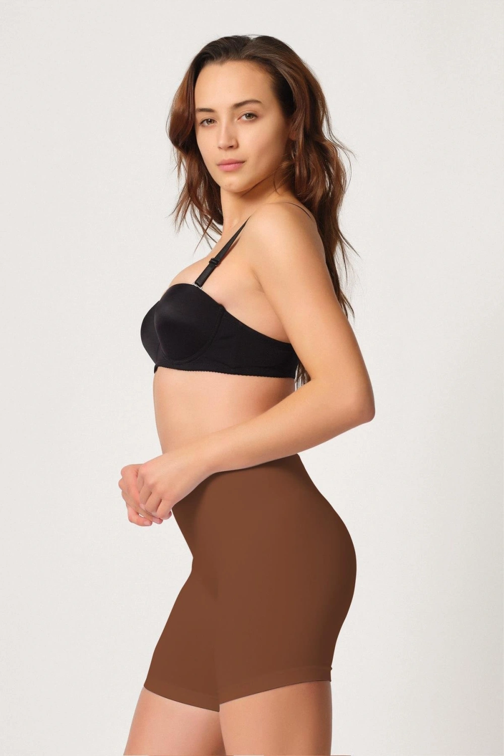 Kahve Soft Paçalı Boxer - KLBN30502