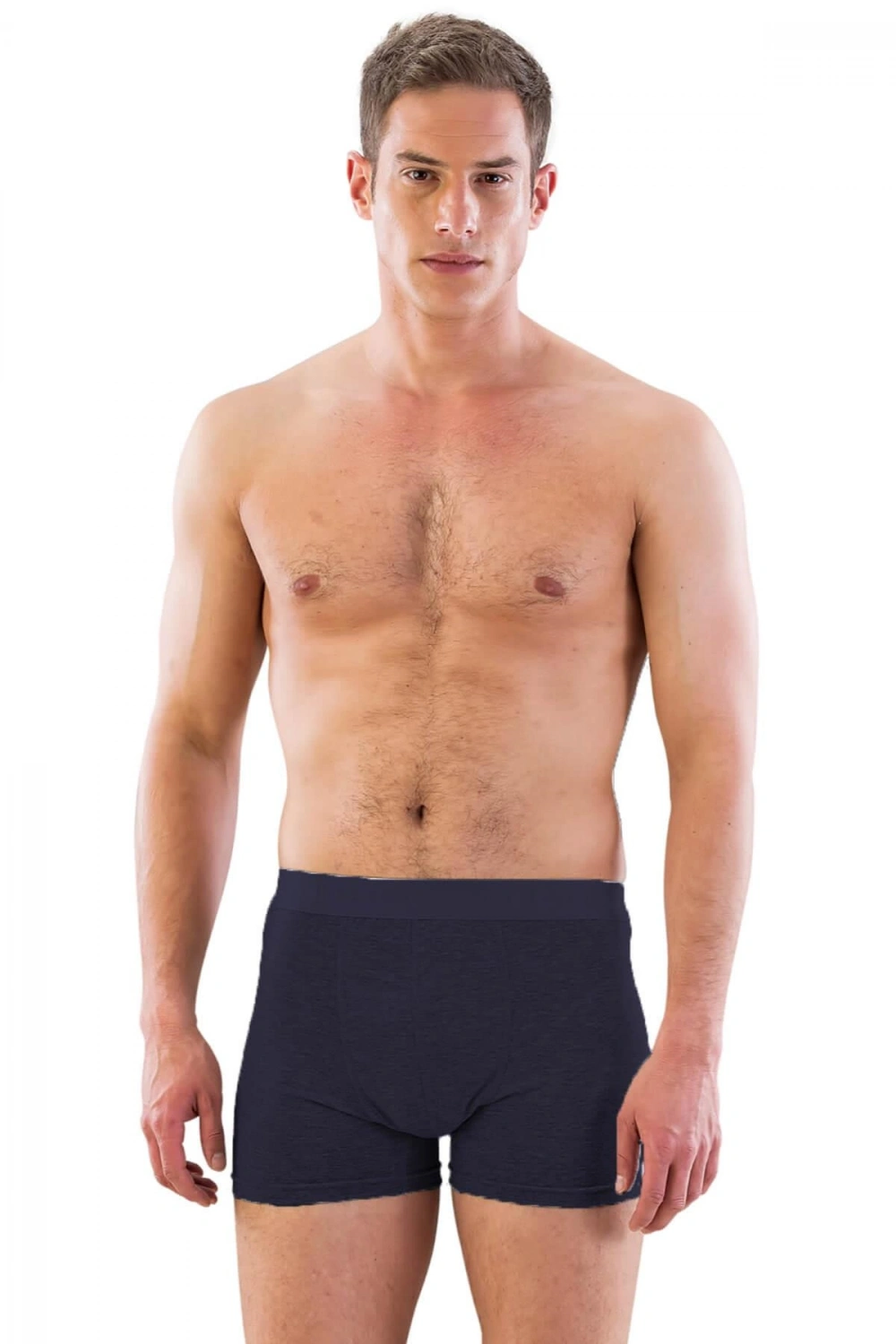 Erkek Boxer - Lacivert - KLBN29694