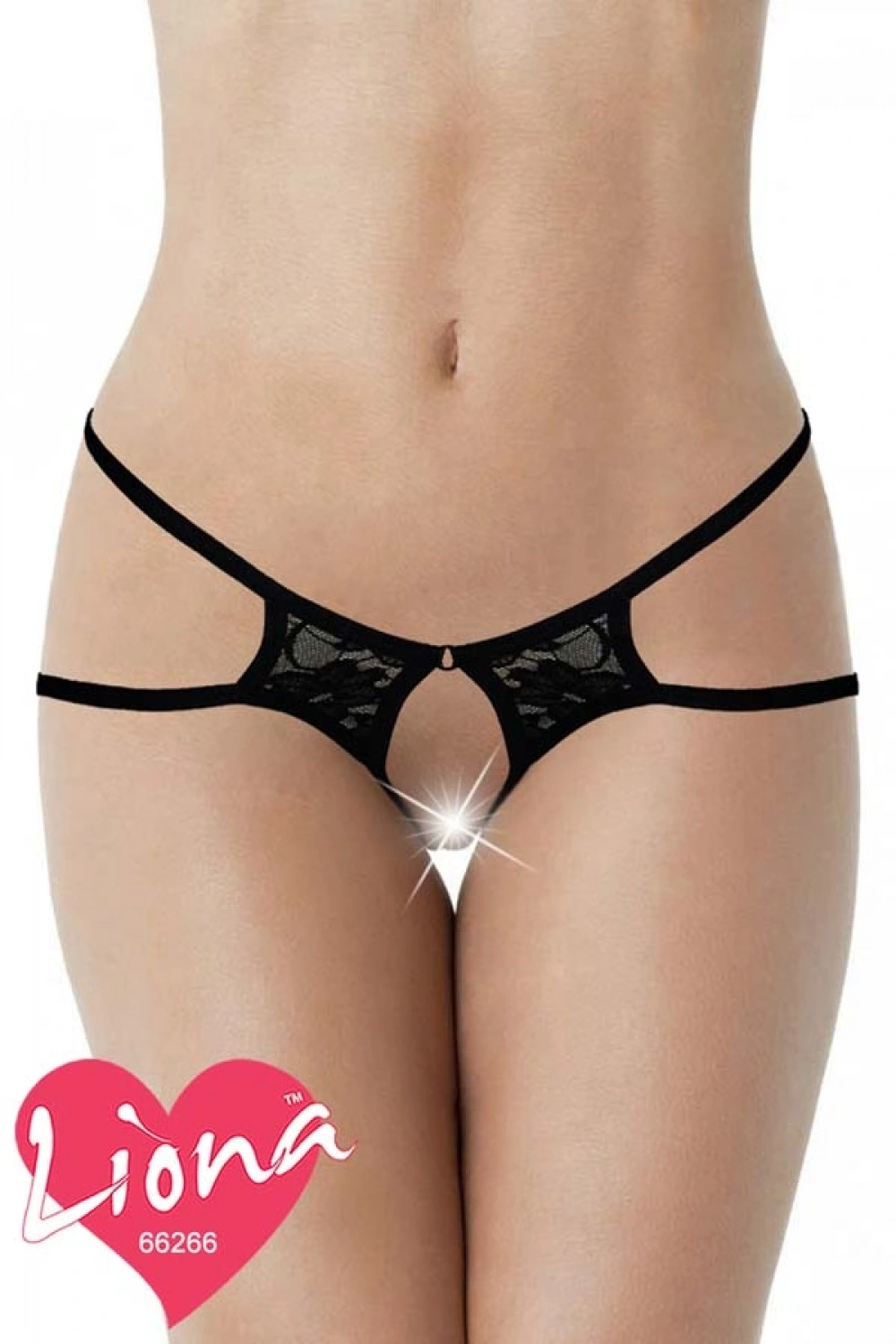 Liona Açık Dantelli Seksi Külot