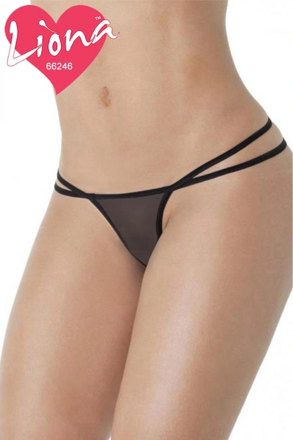 Liona Arkası Halkalı Büyük Beden G-String