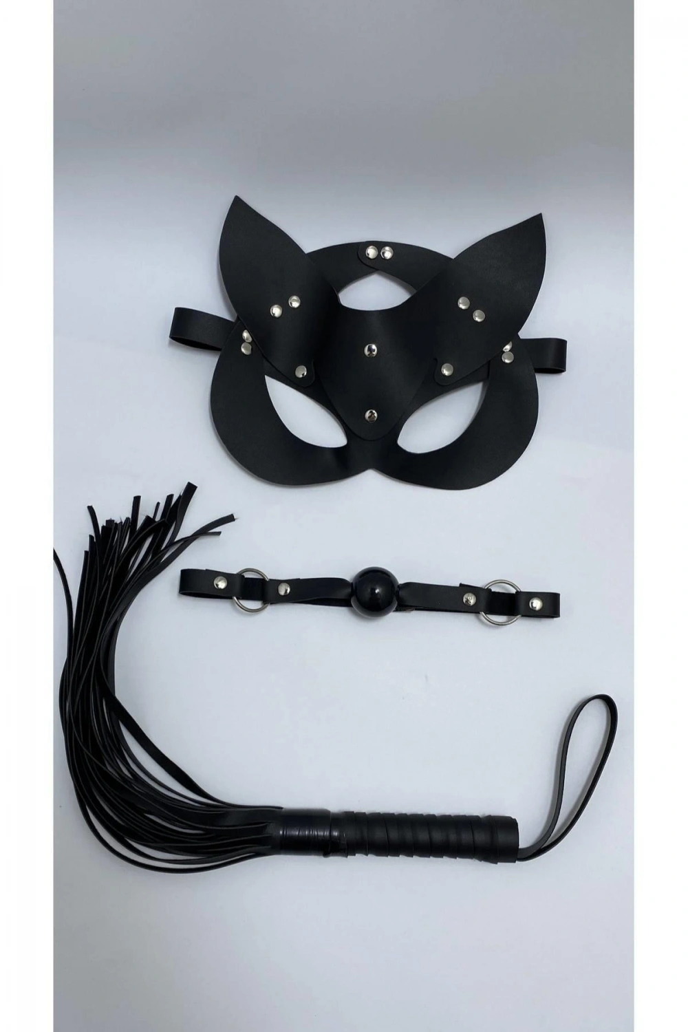 Maske Ağız Topu,3Lü Set - Siyah - KLBN19635
