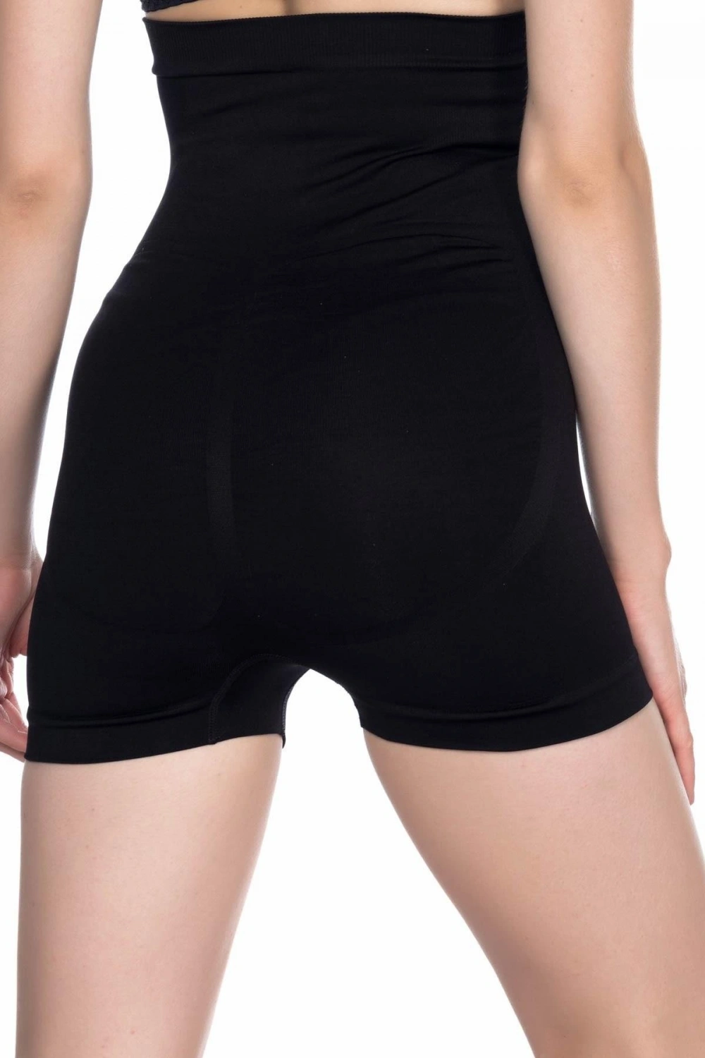 Yüksek Bel Boxer Korse - Siyah - KLBN29906