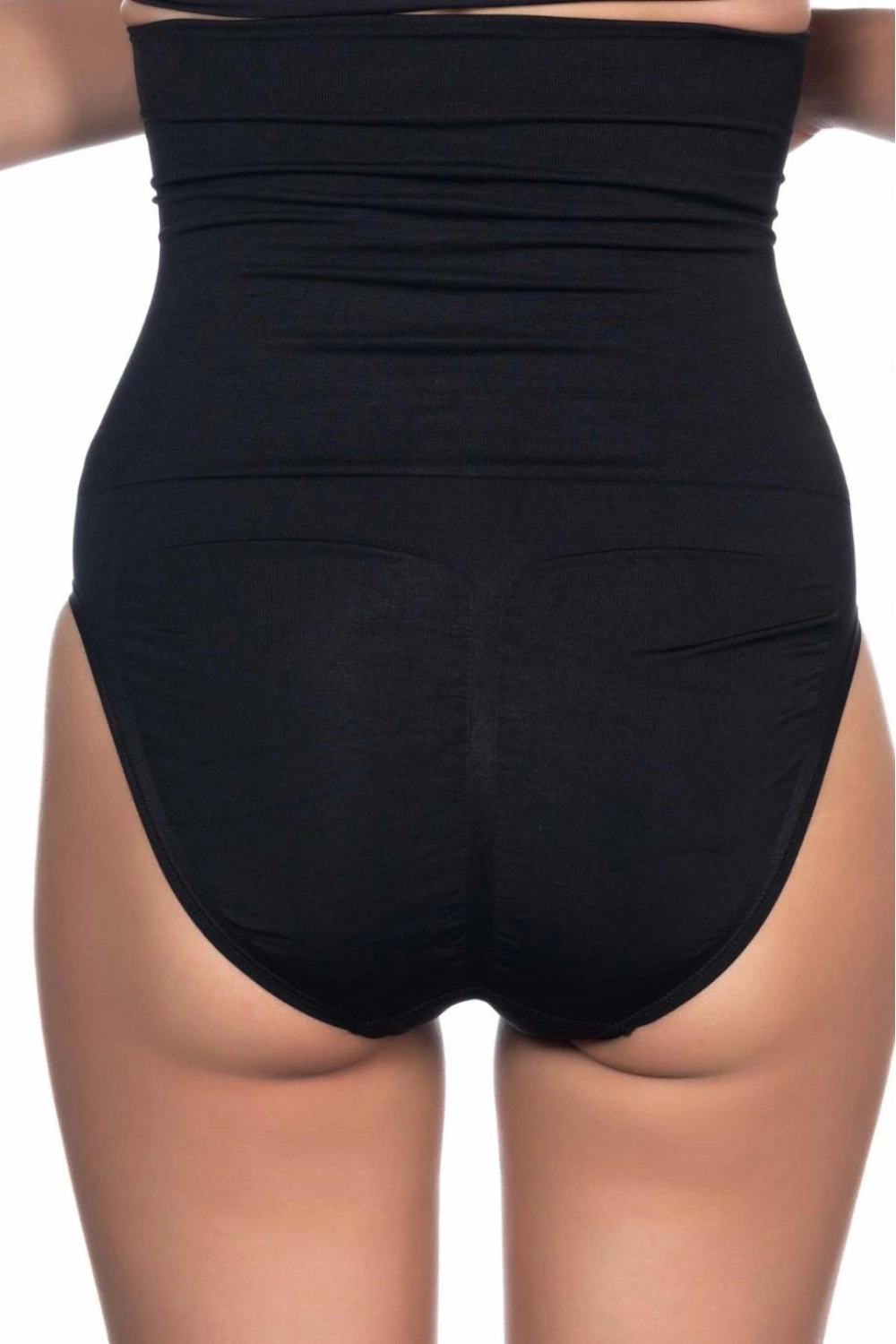 Yüksek Bel Double Slip Korse - Siyah - KLBN29304