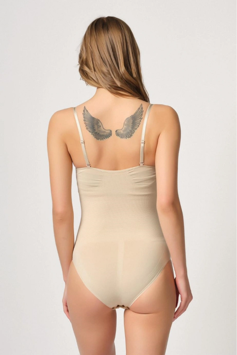 Ten Göğsü Açık Agraflı Body Korse