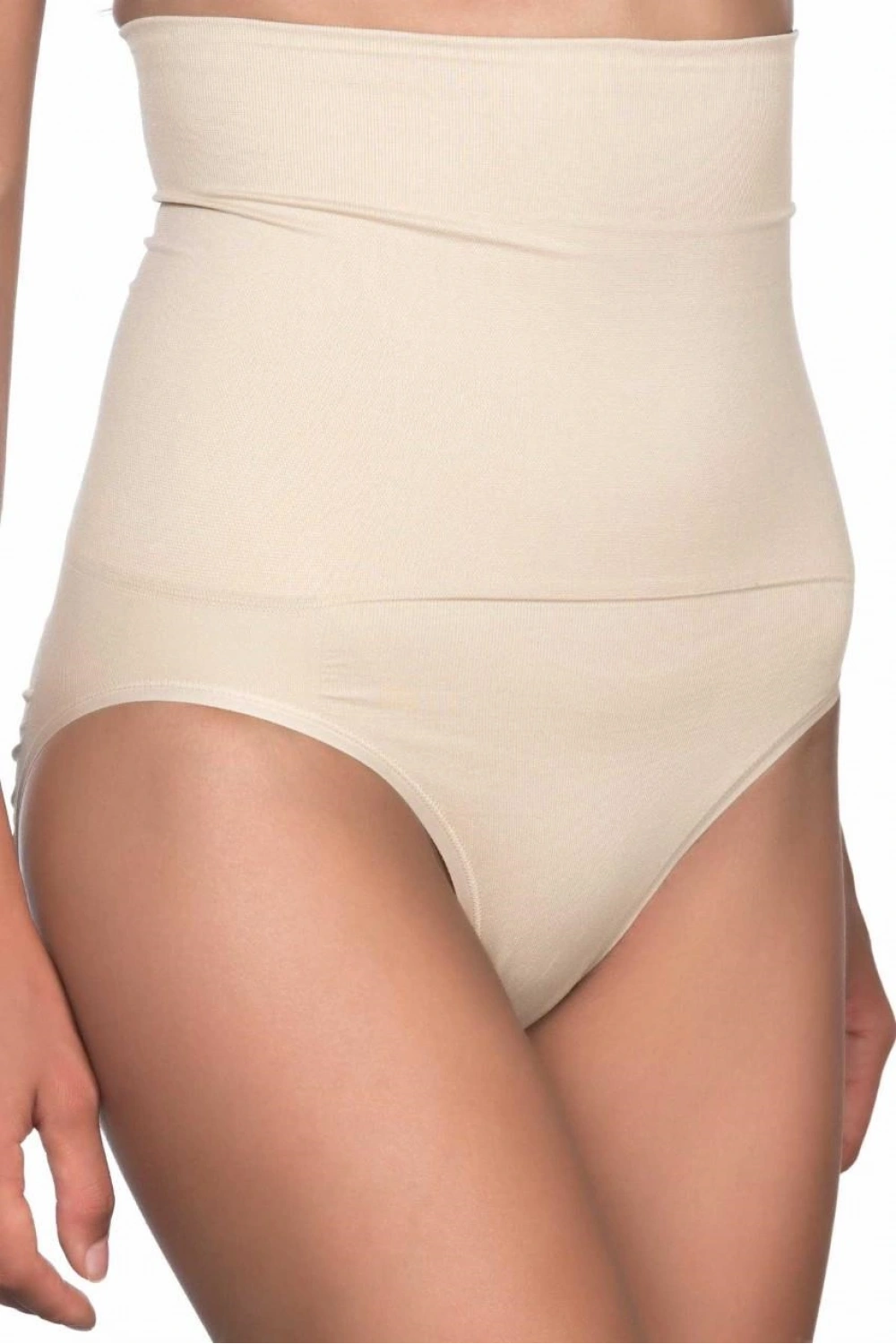 Yüksek Bel Double Slip Korse - Ten - KLBN29306