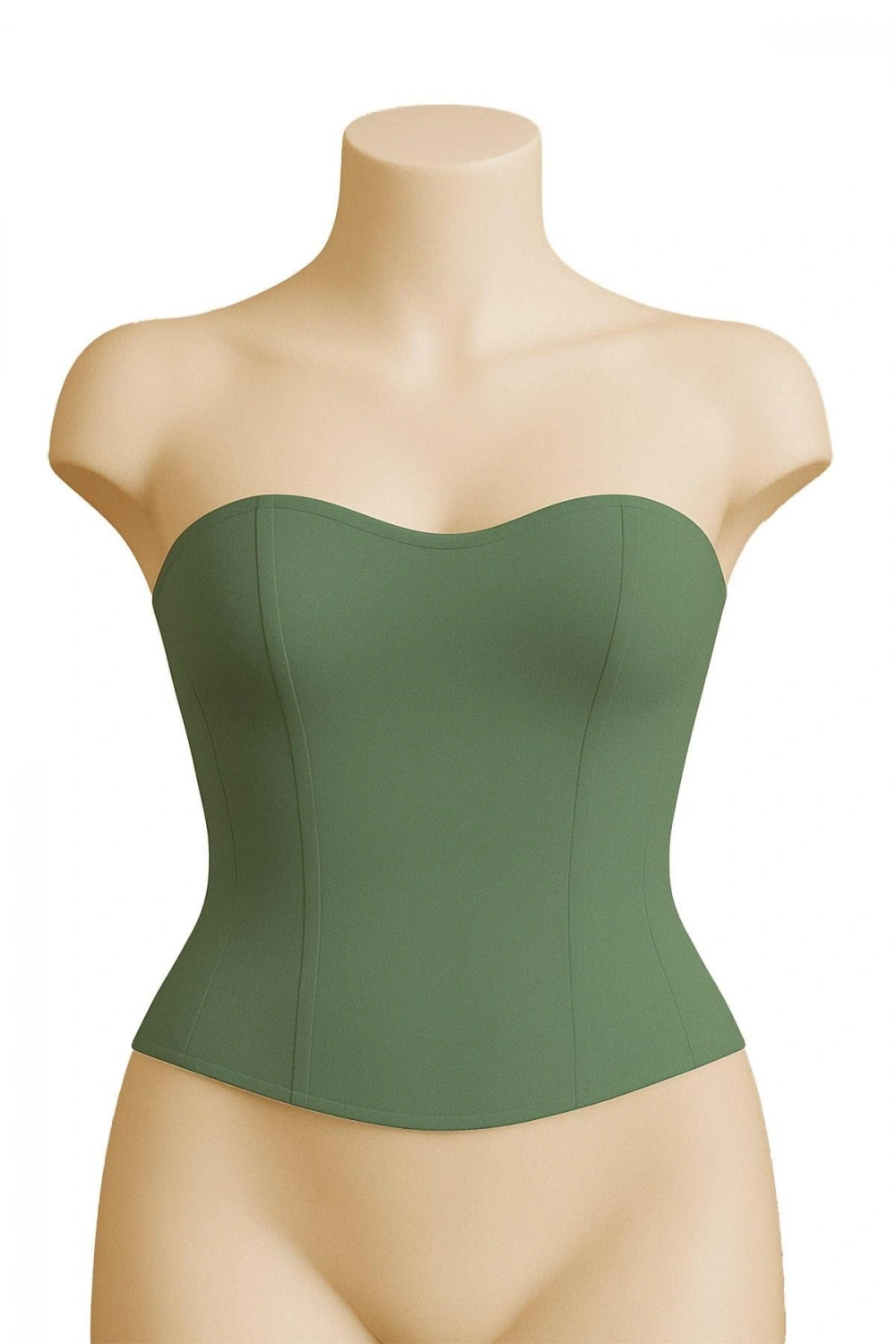 Terletici Korse Büstiyer - Yeşil - KLBN30829