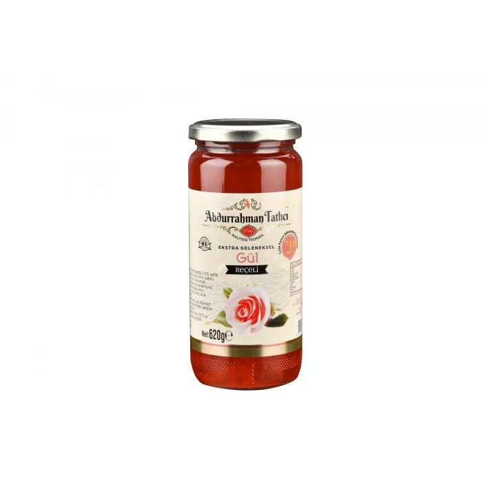 Gül Reçeli Cam 620 Gr