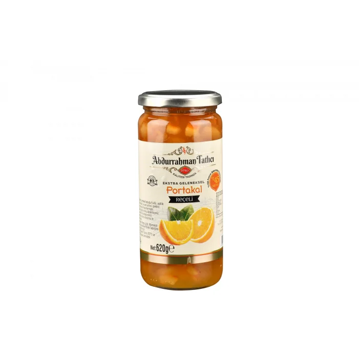 Portakal Reçeli Cam 620 Gr