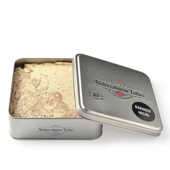 Tahin Helvası Kakaolu Teneke 1 Kg