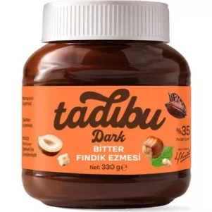 Tadıbu Kakaolu Fındık Ezmesi Bitter 330 Gr