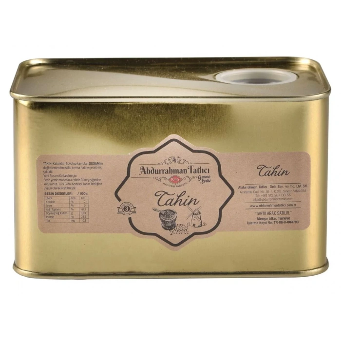 Özel Seri Teneke Tahin 1400 Gr