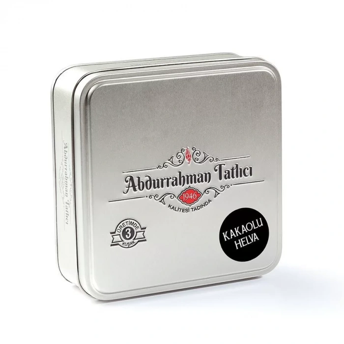 Tahin Helvası Kakaolu Teneke 1 Kg