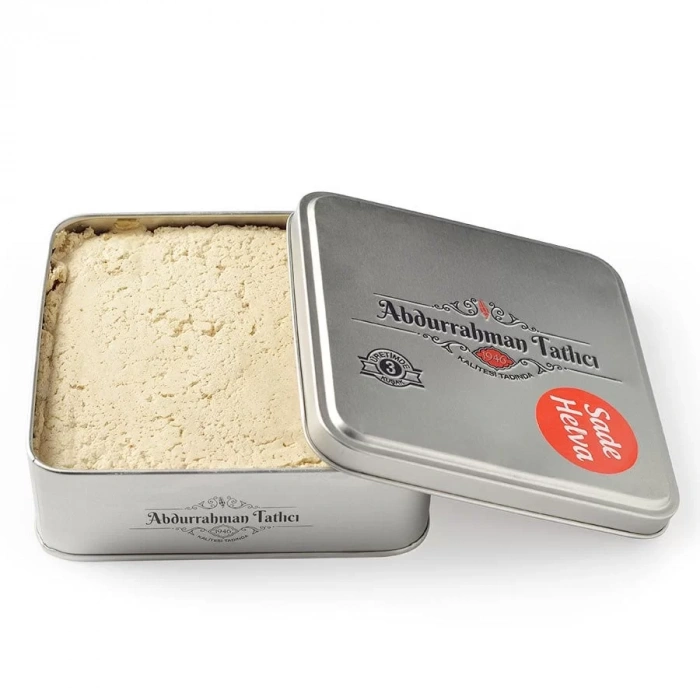 Tahin Helvası Sade Teneke 1 Kg