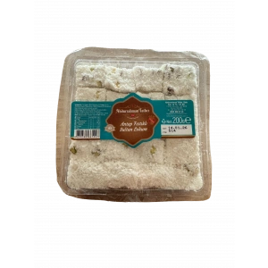 Antep Fıstıklı Beyaz Lokum 200 Gr