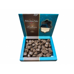 ÇİKOLATA KAPLI A.FISTIKLI ÇİFTE KAVRULMUŞ LOKUM 500 GR