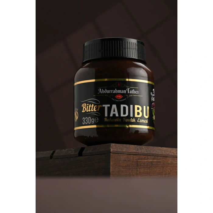 Tadıbu Kakaolu Fındık Ezmesi Bitter 330 Gr