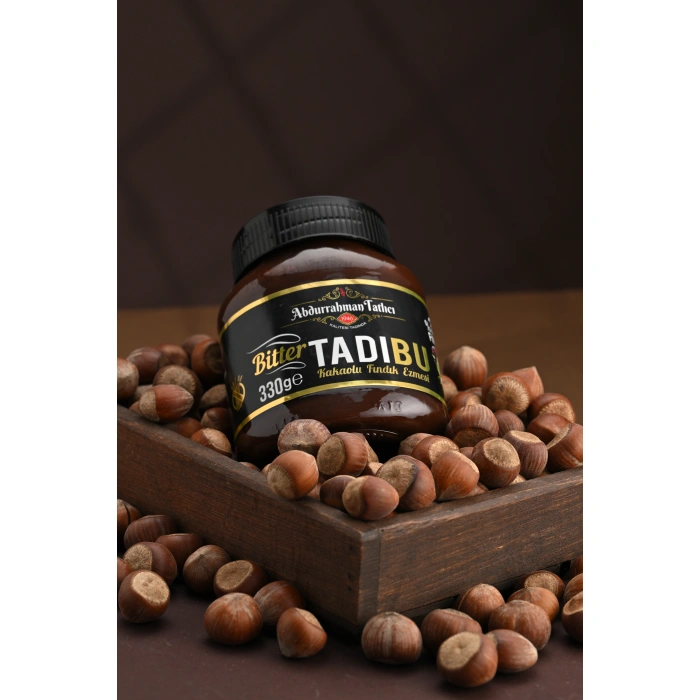 Tadıbu Kakaolu Fındık Ezmesi Bitter 330 Gr