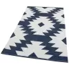 Eko Halı Afro Afr 01 Navy White Hint Kilim