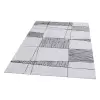 Eko Halı Palma Pm 03 Grey Black Dokuma Kilim