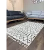 Evimod Nordic İskandinav Tarz Kahve Dekoratif Halı Kilim Nd03