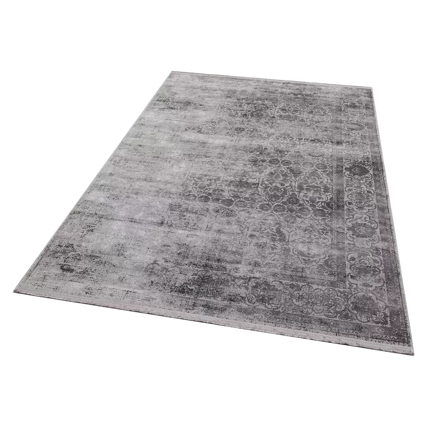 Eko Halı Verona Dyed Vrd 01 Dark Grey Makine Halısı