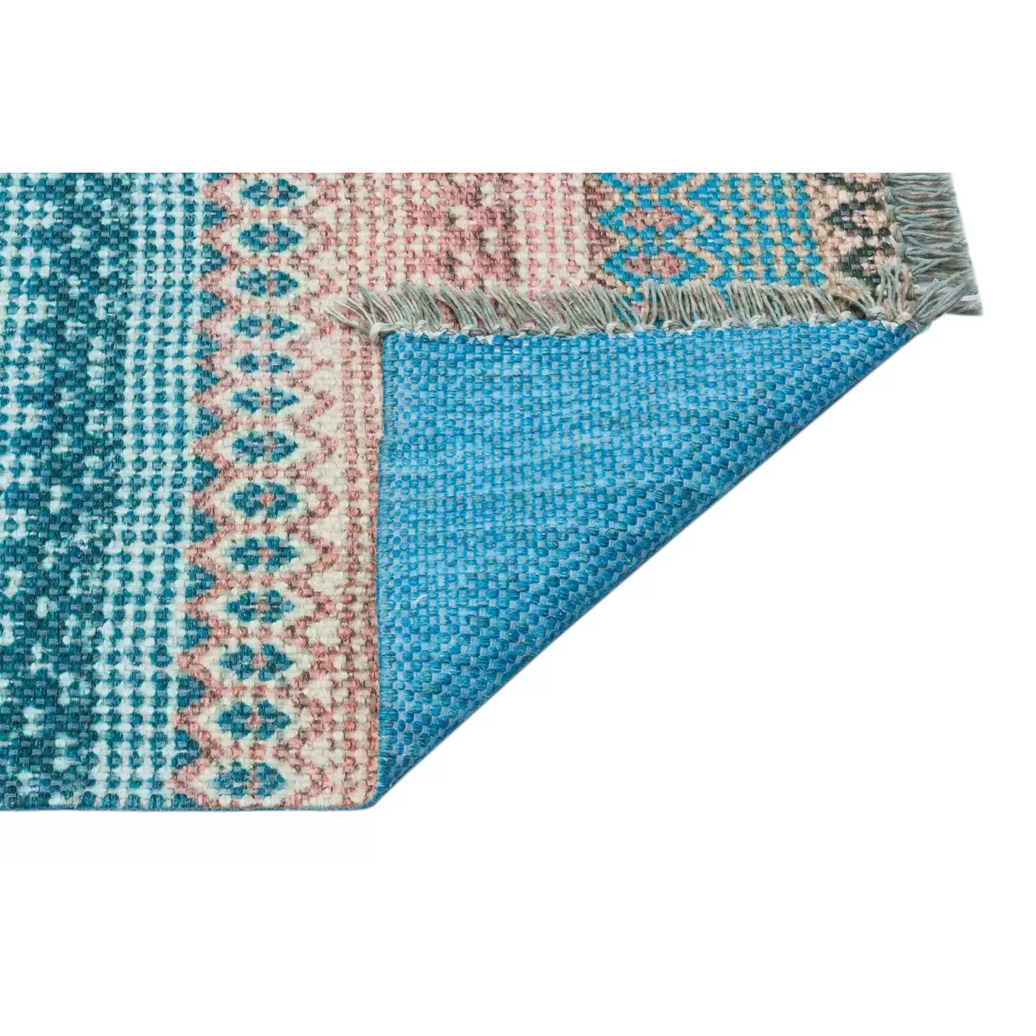 Eko Halı Bodrum Bd 04 Blue Nw Baskı Kilim