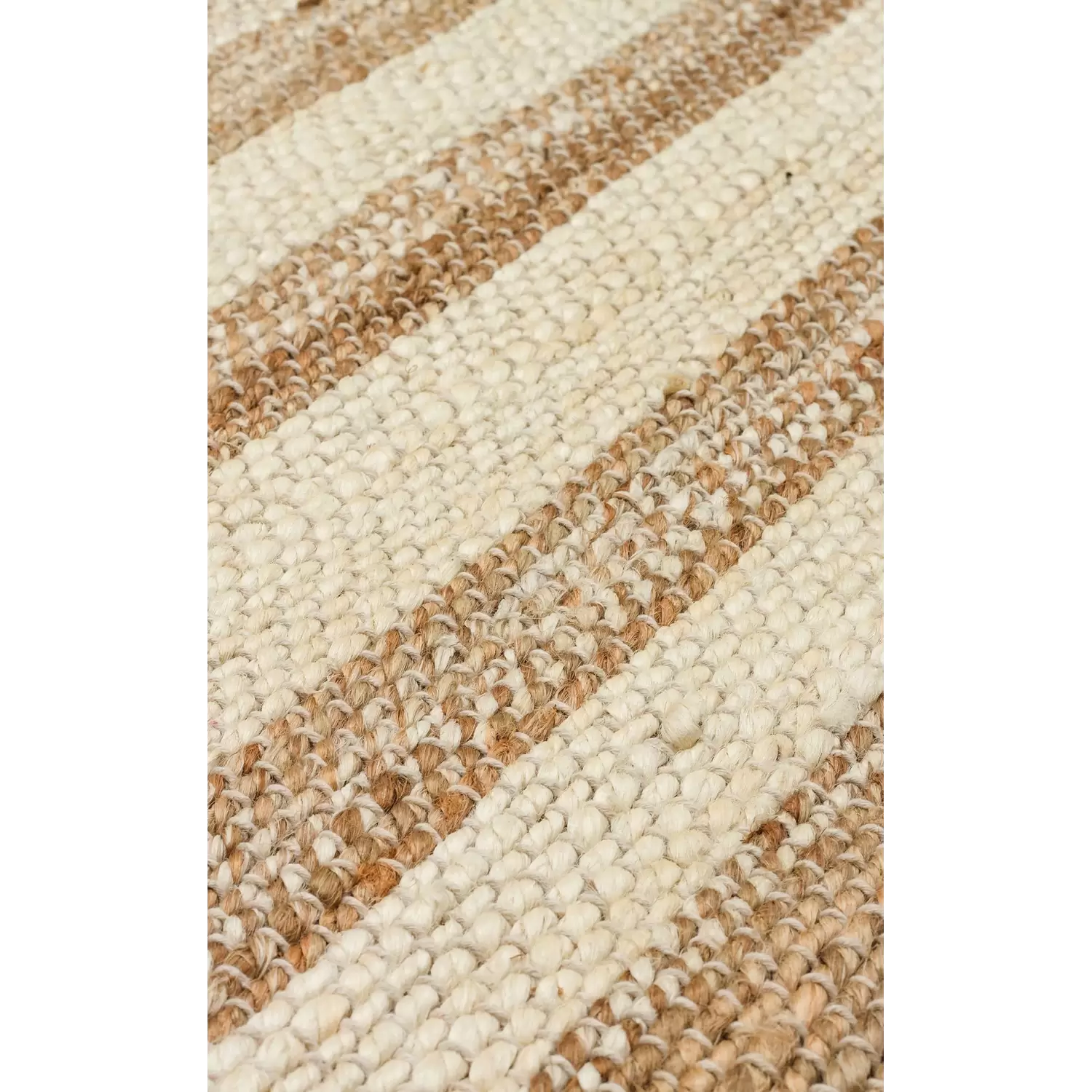 Eko Halı Flatweave Kılım 0615 El Dokuma Naturel Jüt Hasır Halı