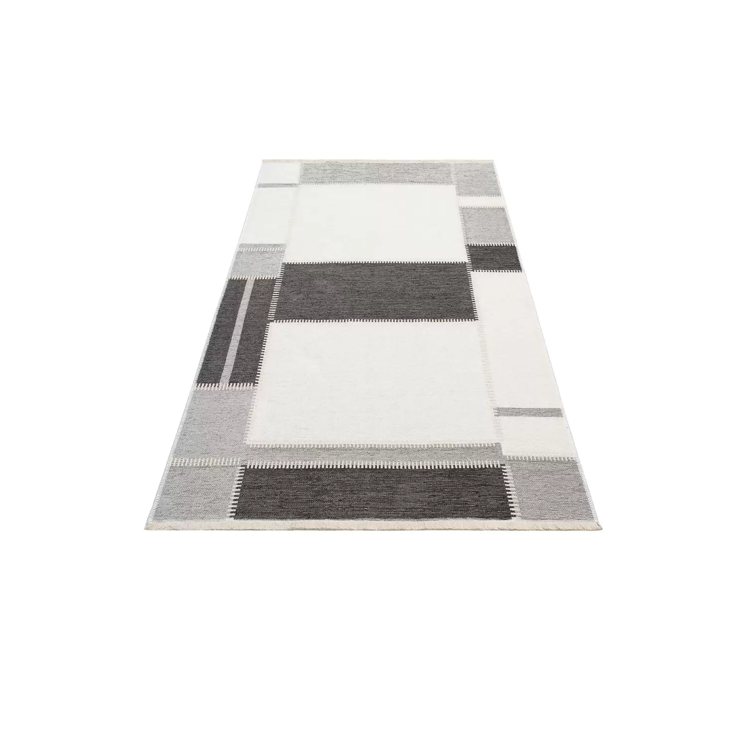 Eko Halı Noa Kılım 0318 Yıkanabilir Çift Taraflı İnce Modern İskandinav Kilim