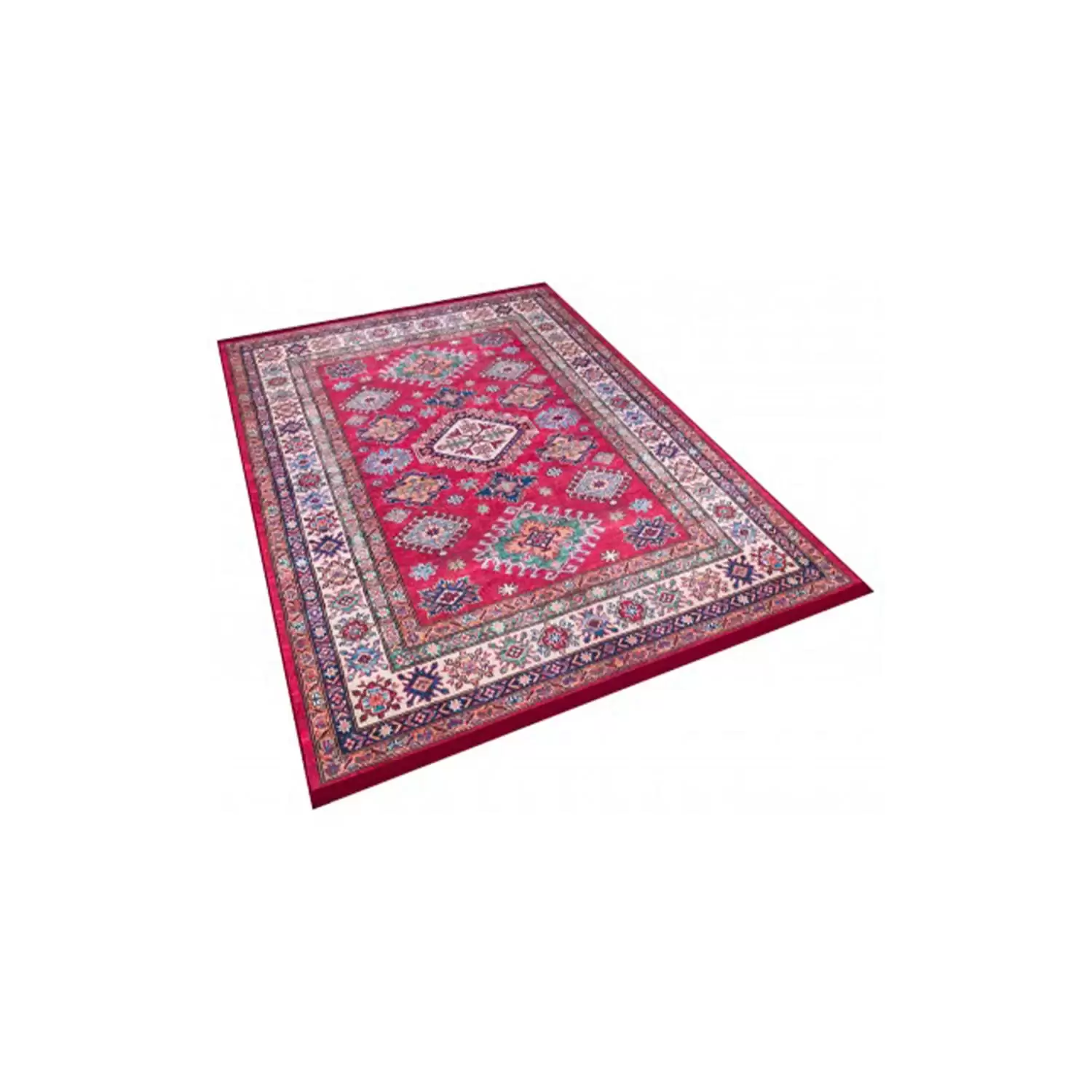 Evimod Cotton Afgan 01 Geleneksel Pamuk Tabanlı Dokuma Kilim 404-00