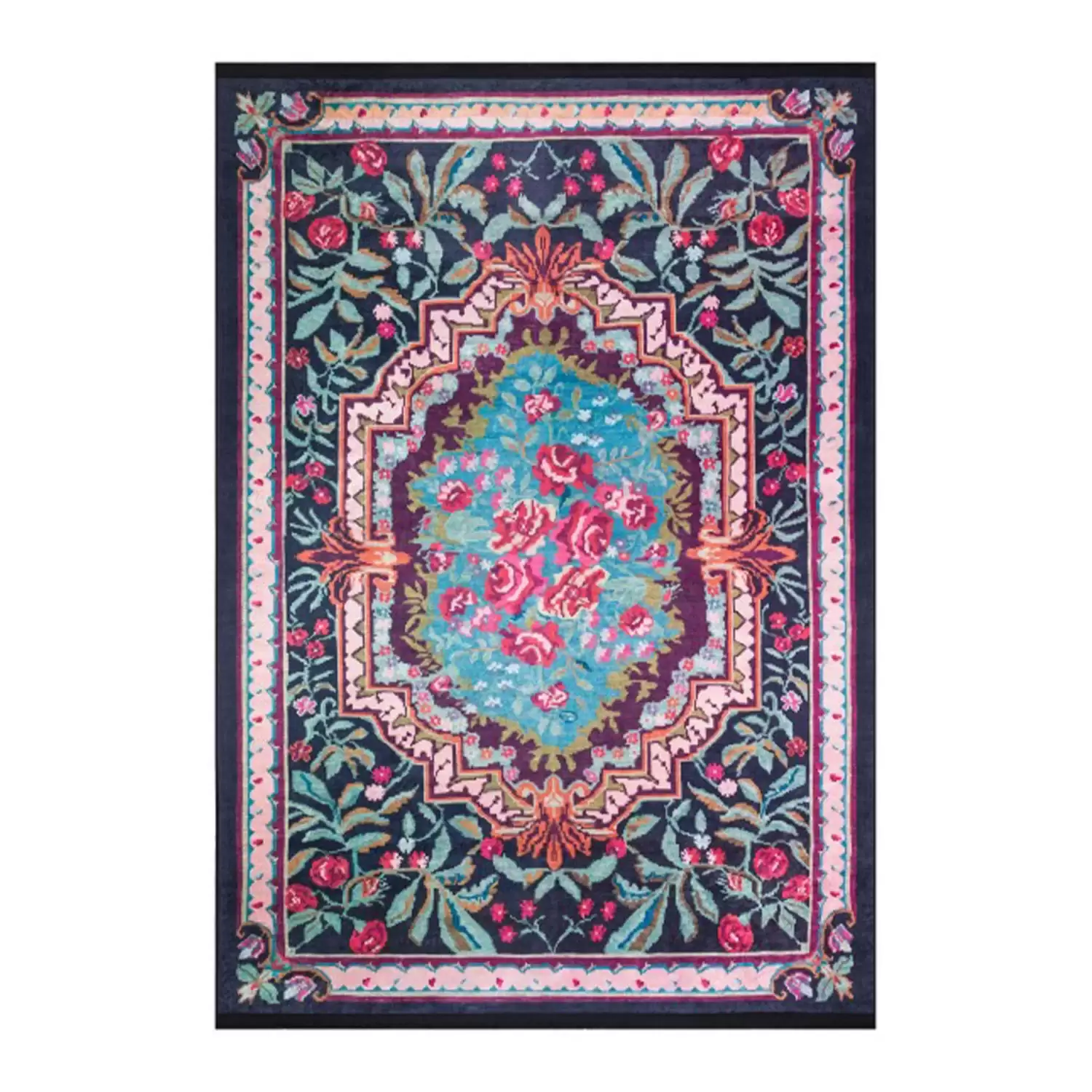 Evimod Cotton Afgan 01 Geleneksel Pamuk Tabanlı Dokuma Kilim 731-00