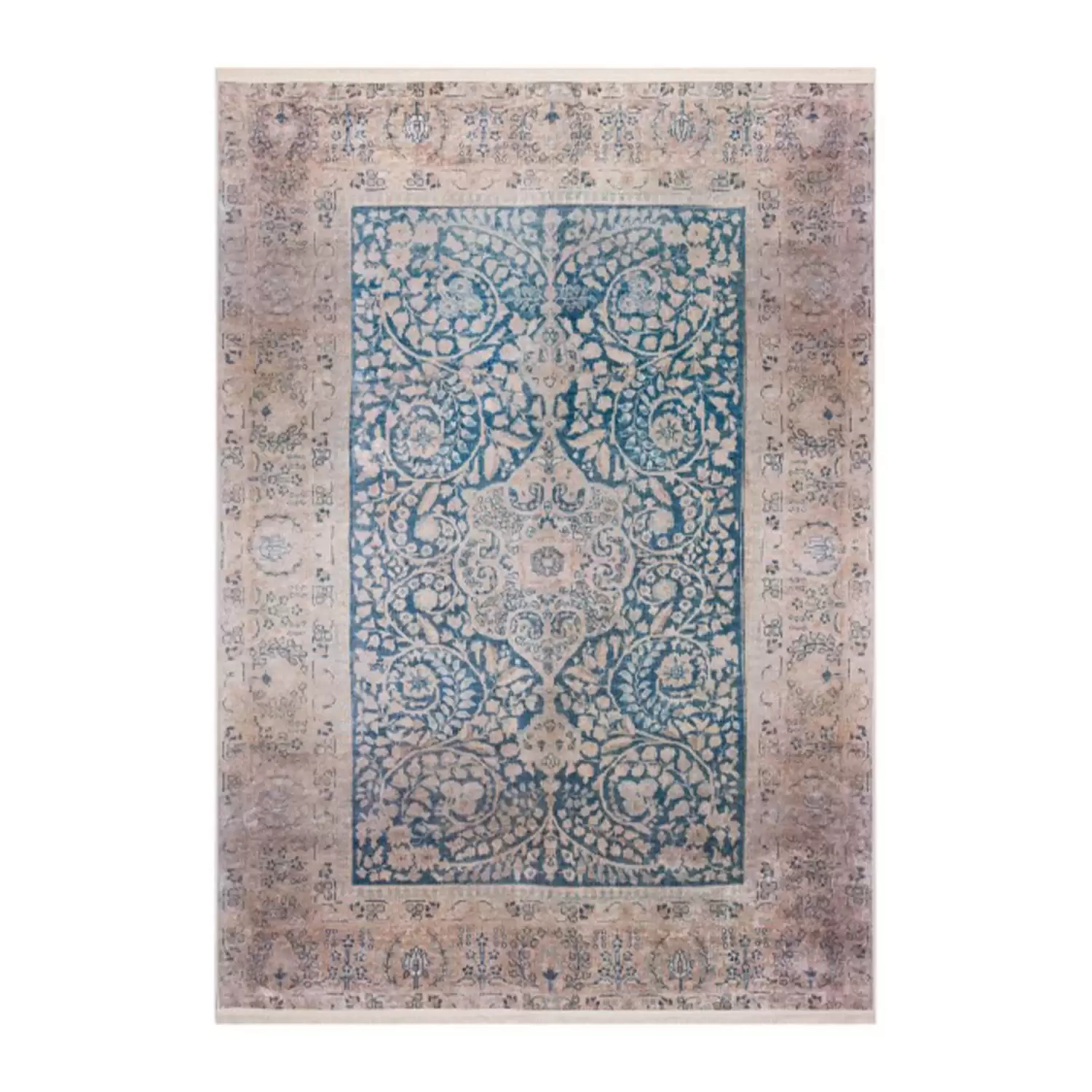 Evimod Cotton Afgan 01 Geleneksel Pamuk Tabanlı Dokuma Kilim 738-00