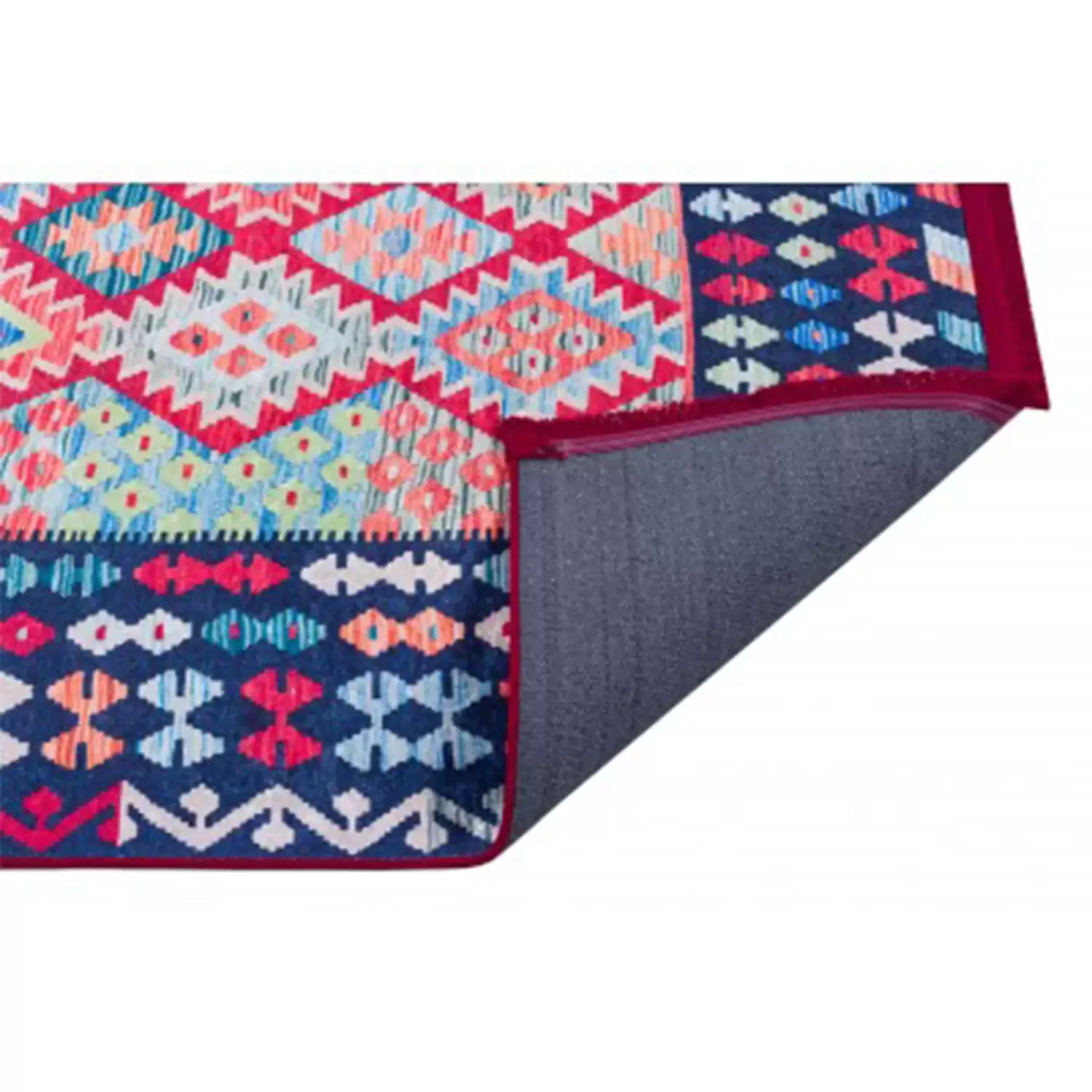 Evimod Cotton Afgan 01 Geleneksel Pamuk Tabanlı Dokuma Kilim 750-00