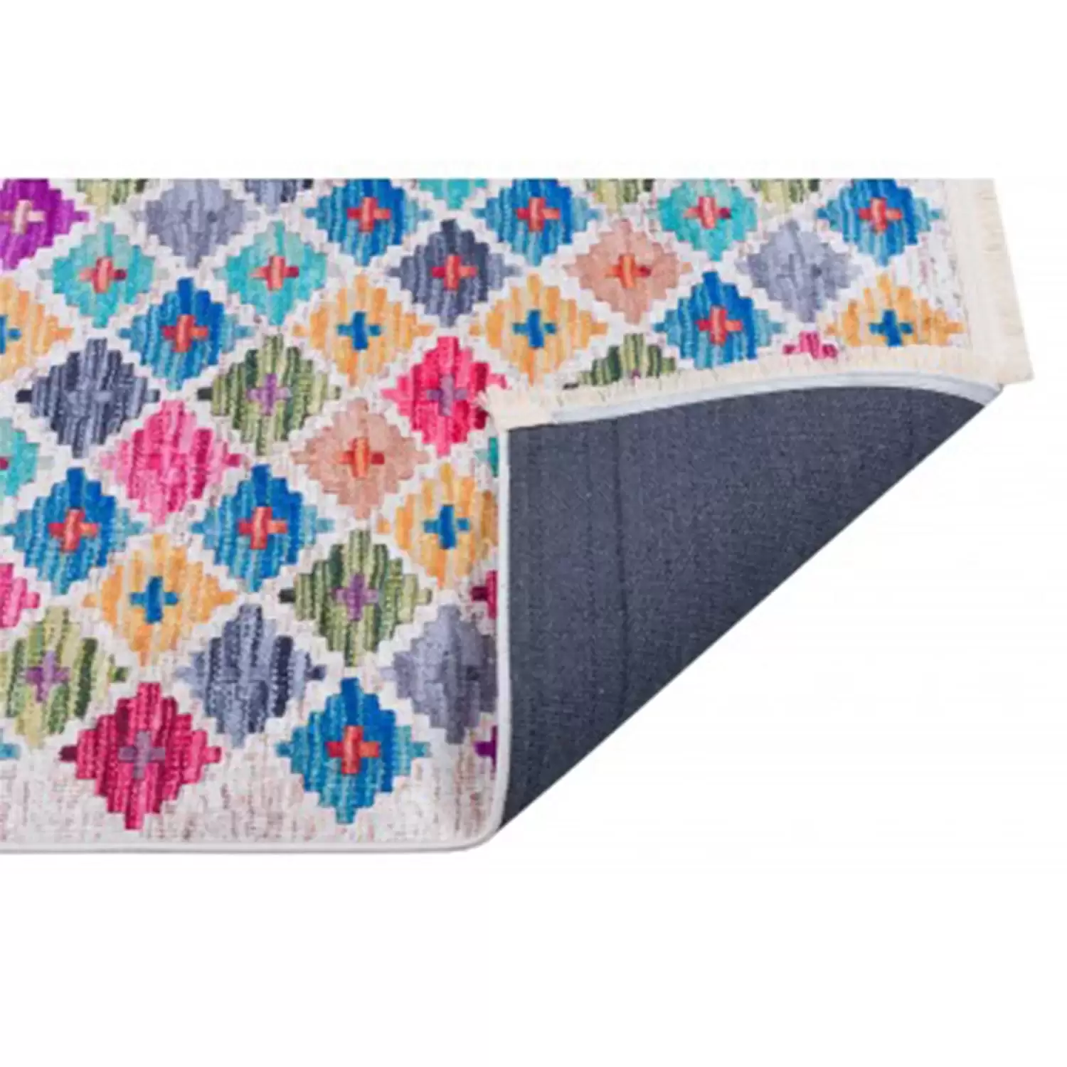 Evimod Cotton Afgan 01 Geleneksel Pamuk Tabanlı Dokuma Kilim 799-01